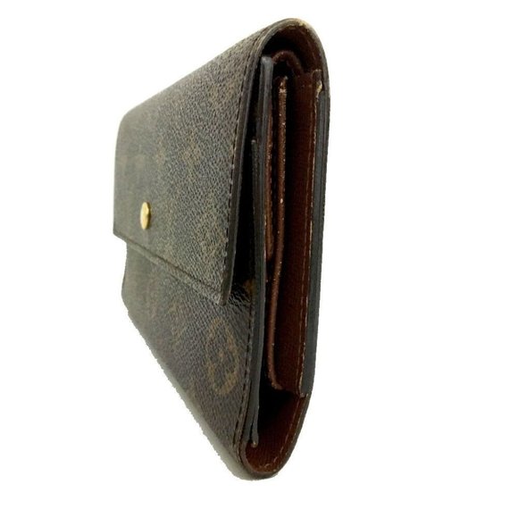 029113D Louis Vuitton Wallet Long Monogram Porte Tresor International Trifold - Picture 2 of 9